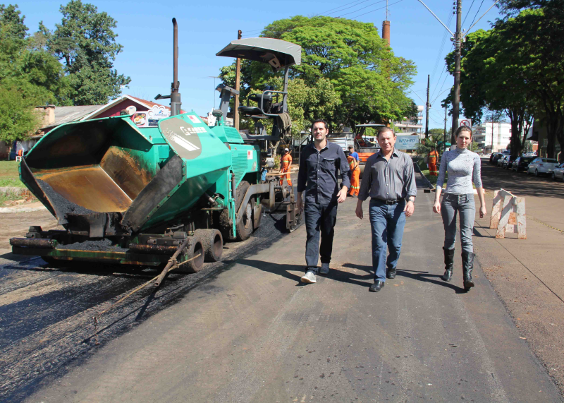 EXECUTIVO VISTORIA RESTAURAÇÃO DA AVENIDA PASQUALINI